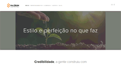 Desktop Screenshot of hazbun.com.br